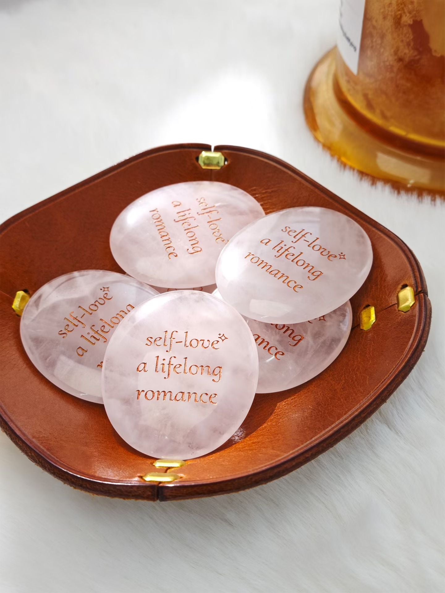 Manifest Crystal Stone-Self-love is a lifelong romance