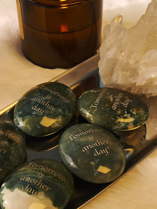 Manifest Crystal Stone-Tomorrow is another day