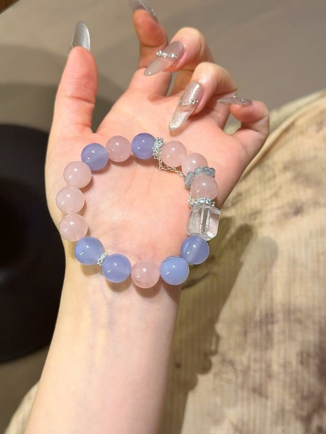 Xiuyu & Rhodonite “Magic Box” Bracelet