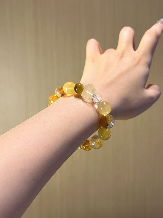 Yellow Fortune Multi-Gemstone Bracelet