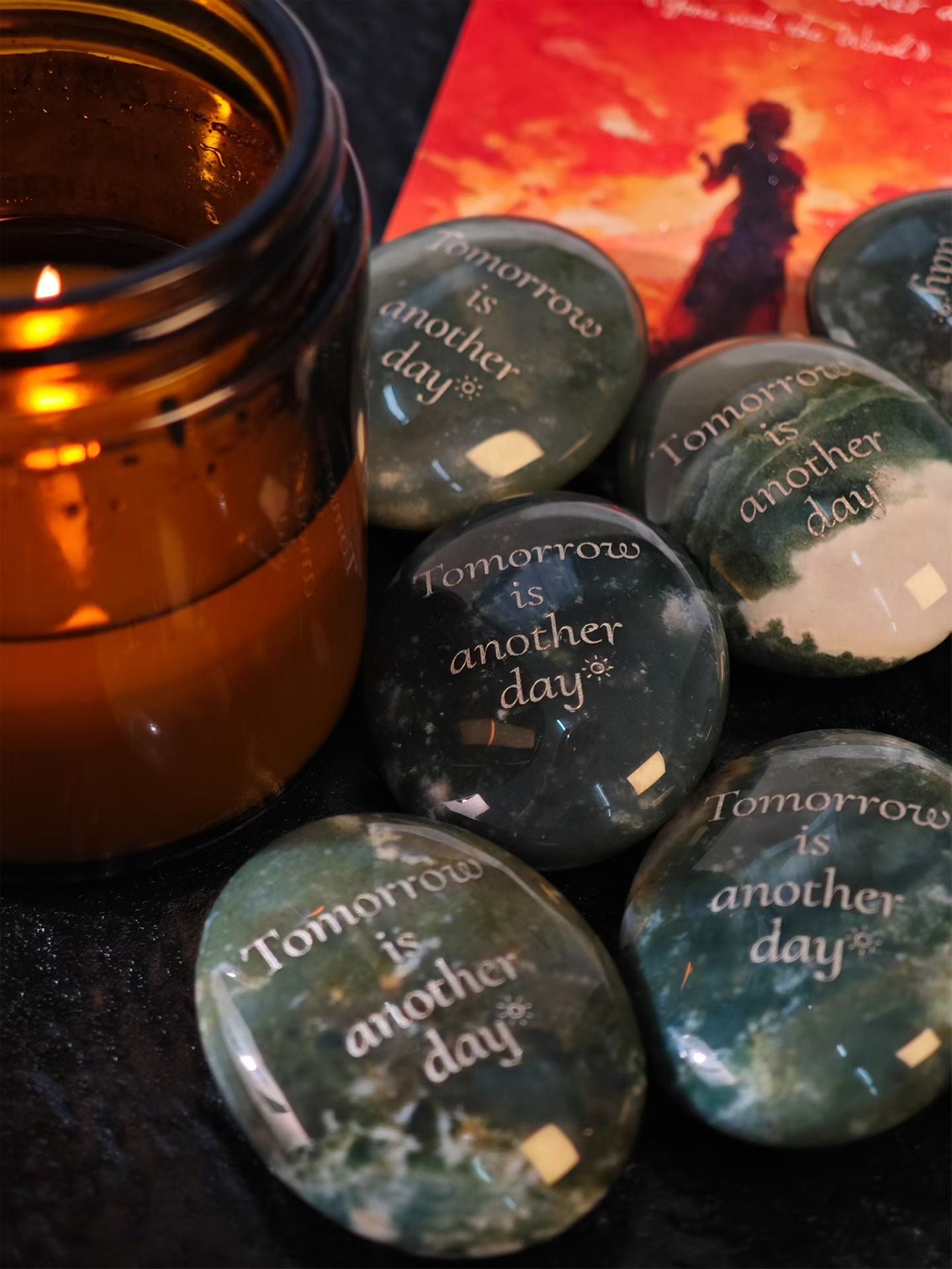 Manifest Crystal Stone-Tomorrow is another day