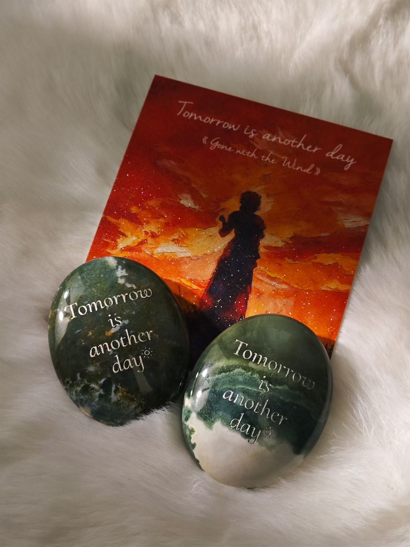 Manifest Crystal Stone-Tomorrow is another day