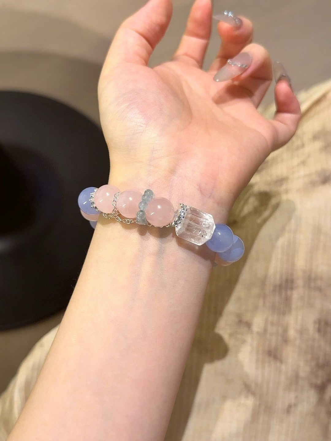 Xiuyu & Rhodonite “Magic Box” Bracelet